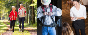 Graphic collage used as the hero image on home page of the website.